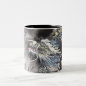 繁文の絵画、辰年3 ツートーンマグカップ (中央)