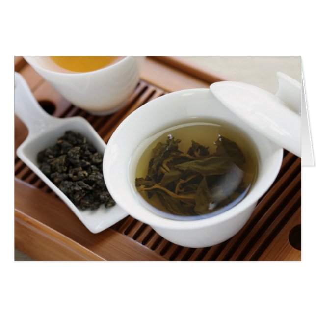 繁文の茶道: oolongの茶 (正面横)