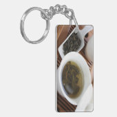繁文の茶道: oolongの茶 キーホルダー (正面左)