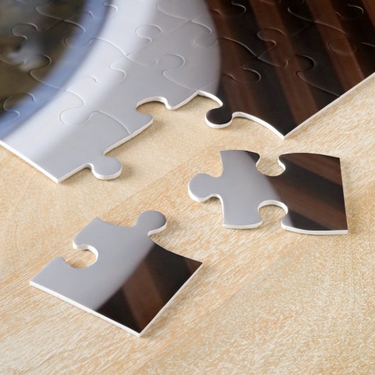 繁文の茶道: oolongの茶 ジグソーパズル (側面)