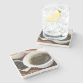 繁文の茶道: oolongの茶 ストーンコースター (横)