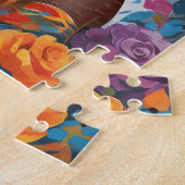 繁栄したアフリカ系アメリカ人の黒人女性 ジグソーパズル (側面)