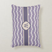 繁栄したジグザグのアクセント枕 アクセントクッション (正面(垂直))