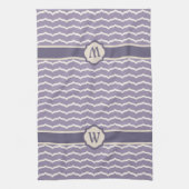 繁栄したジグザグのキッチンタオル キッチンタオル (縦)