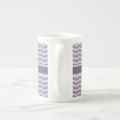 繁栄したジグザグスペシャルティマグカップ ボーンチャイナマグカップ (裏面)
