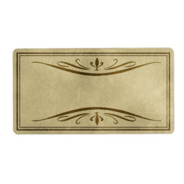 繁栄した薬品表示 ラベル