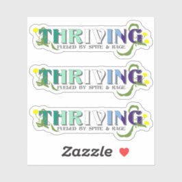 繁栄するゲイプライド シール