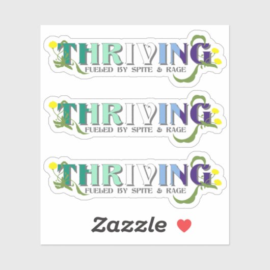 繁栄するゲイプライド シール (シート)