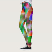 繁栄とカラフルレリーフ、 浮き彫り、緑が優勢 レギンス (左)