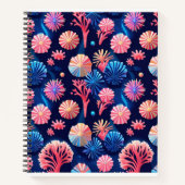 繁栄とラディカルなサンゴ ノートブック (正面)