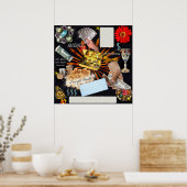 繁栄のためのビジョンボード ポスター (キッチン)