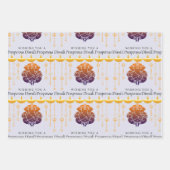 繁栄のディワリ ラッピングペーパーシート (正面)