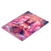 繁栄のピンクのロータスの女神 – Lakshmi ノートブック (左側)