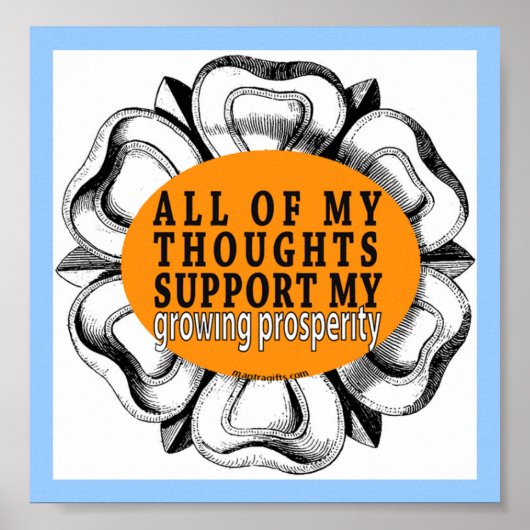 繁栄のポスター ポスター (正面)