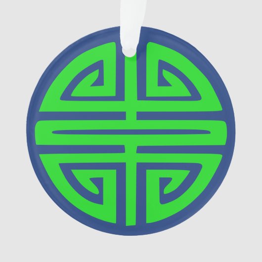 繁栄の中国の象徴 オーナメント (正面)