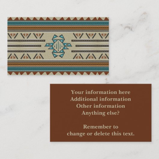 繁栄の名刺 名刺 (正面/裏面)