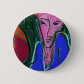 繁栄の天使ボタン 缶バッジ (正面)