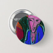 繁栄の天使ボタン 缶バッジ (正面&裏面)