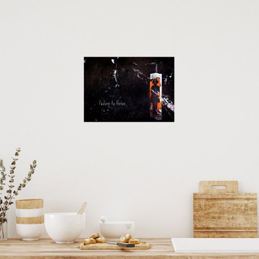 繁栄の失敗 ポスター (キッチン)