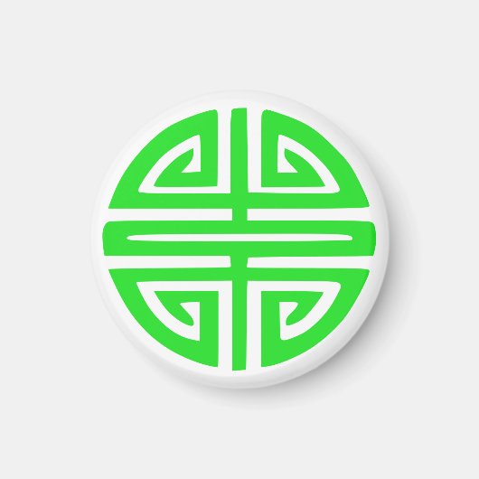 繁栄の象徴緑 マグネット (正面)