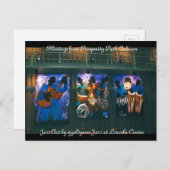 繁栄の道アシュラムの祝福 ポストカード (正面/裏面)