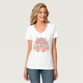 繁栄のEndometrial蟹座の生存者 Tシャツ (正面フル)