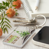 「繁栄を歓迎」モチベーション肯定 キーホルダー (正面右)