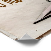 「繁栄を歓迎」モチベーション肯定 ポスター (角)