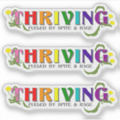 繁栄レインボープライド シール (正面)