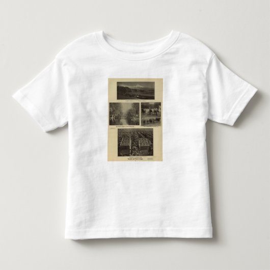 繁栄、オレゴンの沢山 トドラーTシャツ (正面)