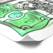 繁栄？ ポスター (角)