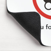 繁殖のmousepadをありがとう マウスパッド (コーナー)