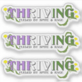 繁盛するジェンダークエアプライド シール (正面)