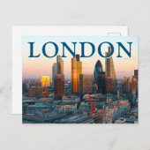 繁華街 |イギリス、ロンドン ポストカード (正面/裏面)