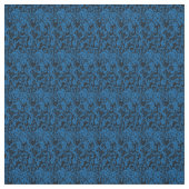 繊細かわいらしな青レース ファブリック (見本)