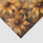 繊細でエレガントなルドベキアの花のデコパージュ 薄葉紙 (詳細)