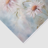 繊細でソフトなエレガントなデイジーの花のデコパージュ 薄葉紙 (詳細)
