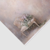 繊細でソフトな美しいエレガントな花のモチーフのデコパージュ 薄葉紙 (詳細)