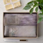 繊細でソフトな美しいエレガントな花のモチーフのデコパージュ 薄葉紙 (ギフト)