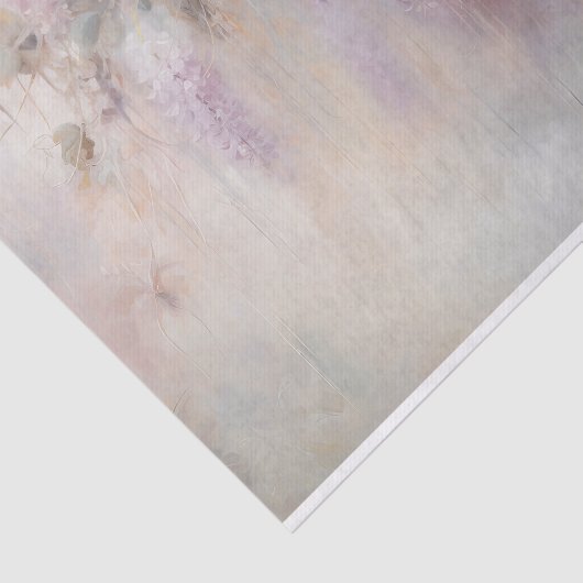 繊細でソフトな美しいエレガントな花のモチーフのデコパージュ 薄葉紙 (詳細)