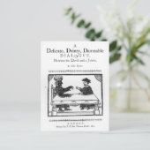 繊細で優美な対話 ポストカード (スタンド正面)