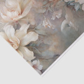 繊細で柔らかい美しいエレガント花模様切り離し 薄葉紙 (詳細)