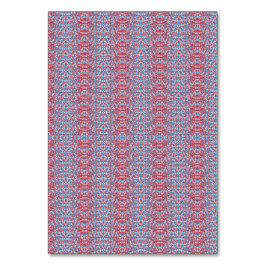 繊細で繰り返し、軽いピンクと淡いブルーのパット テーブルナンバー