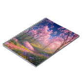 繊細なさくらんぼ ノートブック (左側)