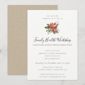 繊細なアクアモダンアブストラクトジオメトリックアートイベント 招待状 (正面/裏面)