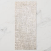 繊細なアクリルフローラ メニュー (裏面)