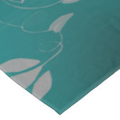 繊細なアジアの花 テーブルクロス (アングル)