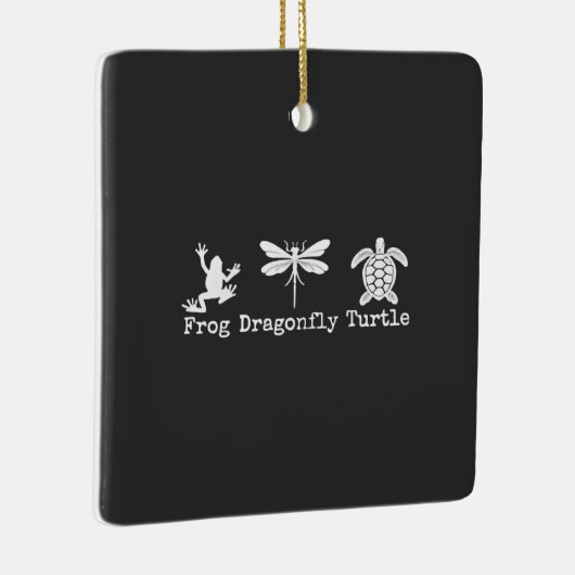 繊細なアンチトランプFDTアンチマガガガエル セラミックオーナメント (右)