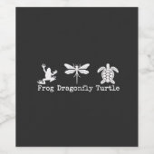 繊細なアンチトランプFDTアンチマガガガエル ワインラベル (シングルラベル)