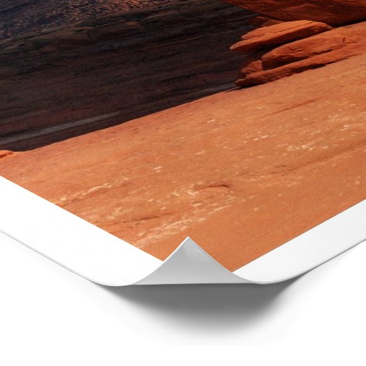 繊細なアーチ ポスター (角)